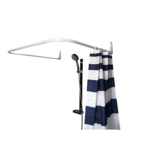 Duschdraperistång Två Vinklar 85x95x85 cm