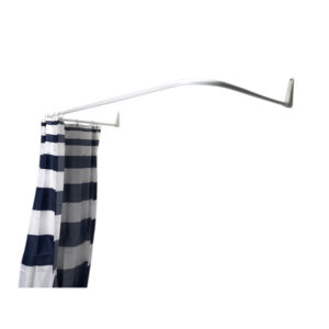 Duschdraperistång För Badkar 70x165x70 cm
