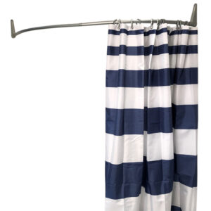 Duschstång rundad 100x100 cm för hörn