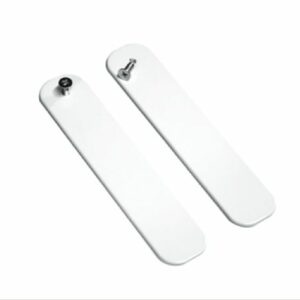 Limbart fäste för duschdraperistång 2 pack