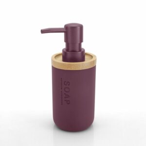 Tvålpump Nature Vinröd