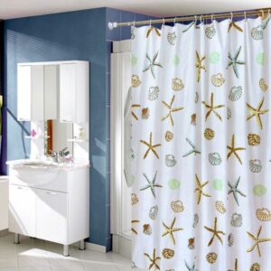 Duschdraperi Sjöstjärna 180x220